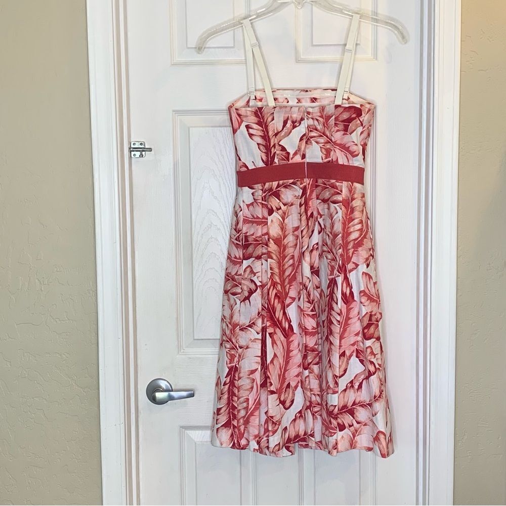 Eva Mendes for NY&CO Leaf Print Dress Size XS